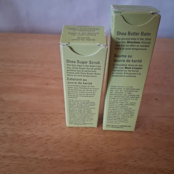 Mary Kay Satin Lips Shea Butter Balm and Sugar Scrub Duo - Picture 5 of 5